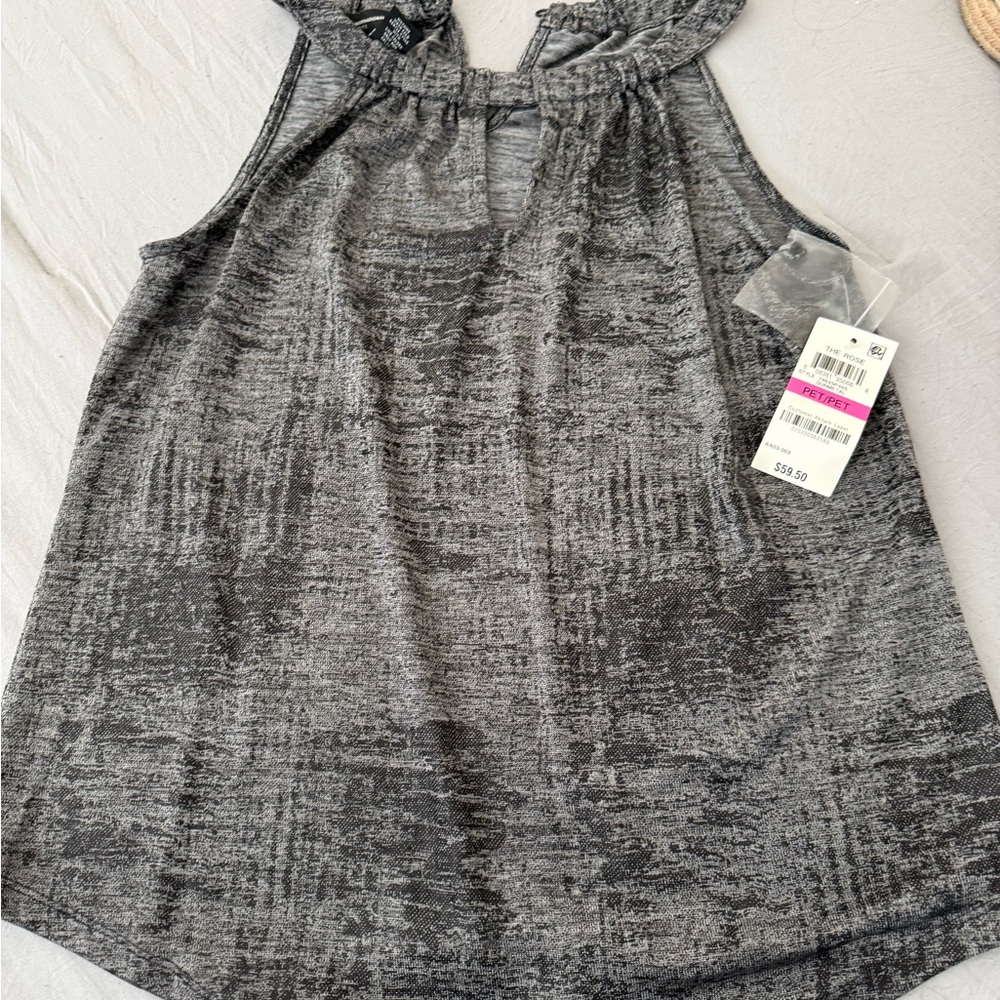 INC International Concepts Charcoal Tank Top